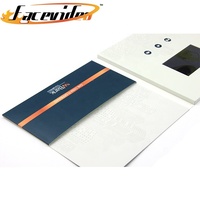 Vente directe usine : Fournitures de papeterie créative, Carte vidéo brochure LCD 7 pouces pour salutations professionnelles et envoi postal