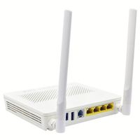 Onu H1S-3 Xpon Gpon Ont 1GE + 3FE + Tel + USB Firmware anglais EG8141A5 Hg8546M Modem Routeur ONT SC Epon Fiber FTTH Routeur WiFi