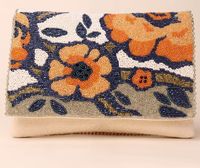 Tas Selempang Wanita Desainer Model Terbaru Berhias Manik-Manik, Tas Bahu Buatan Tangan untuk Acara Malam, Tas Clutch Belanja