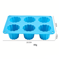 Fabrikneue DIY-Silikonform für handgemachte Seife, Kuchen, Schokolade und dekorative Bastelarbeiten