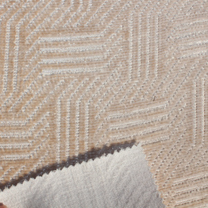 Nuevo diseño de tela de chenilla, patrón de rayas caprichosas, sofá para el hogar, sofá reclinable, canapés, tela para muebles modulares - Product Image 3