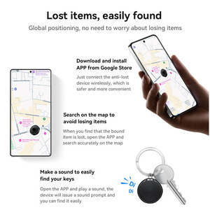 Dual-System-Artikel finder Universal Item Locator Key Finder Smart Global Locator Anti-Verlust-Tracker-Gerät für Apple <span class=keywords><strong>Android</strong></span>-Geräte - Product Image 3