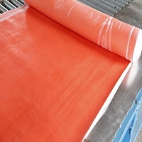 Feuille de caoutchouc naturel en latex rouge personnalisée, feuille de caoutchouc en latex de 0,5 à 30 mm