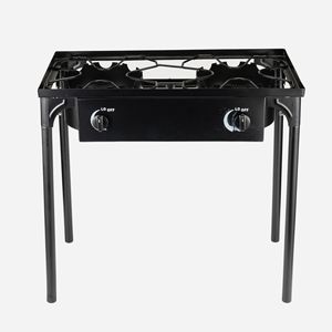 Estufa de Camping Portátil de Metal <span class=keywords><strong>con</strong></span> Cuatro Patas Robustas Parrilla de <span class=keywords><strong>Gas</strong></span> de Gran Potencia para Uso en Exteriores - Product Image 1
