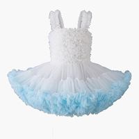 Jupe tutu pour filles, robe de princesse, traitement adoucissant, style bretelles, pour spectacle de danse des enfants, costume de fête, pour bébé d'un an