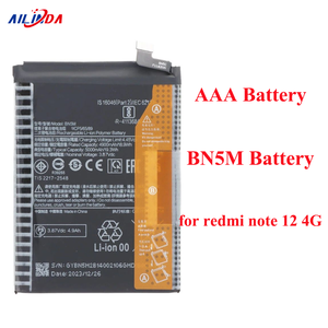 Batterie BN5M 5000mAh pour Redmi Note 12 4G 23021RAAEG 23021RAA2Y Batteries de téléphone portable - Product Image 1