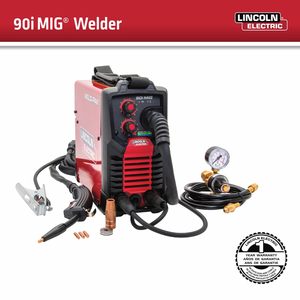 Lincoln Electric 90i MIG Welder 120V Portable <b>Welding</b> Machine With Shoulder Strap For Residential Use - Product Image 2