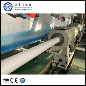 Maquinaria Deleno Extrusoras de plástico de salida doble de PVC semiautomáticas de alto rendimiento Fabricación de tuberías Belling 4000T Capacidad - Product Image 5