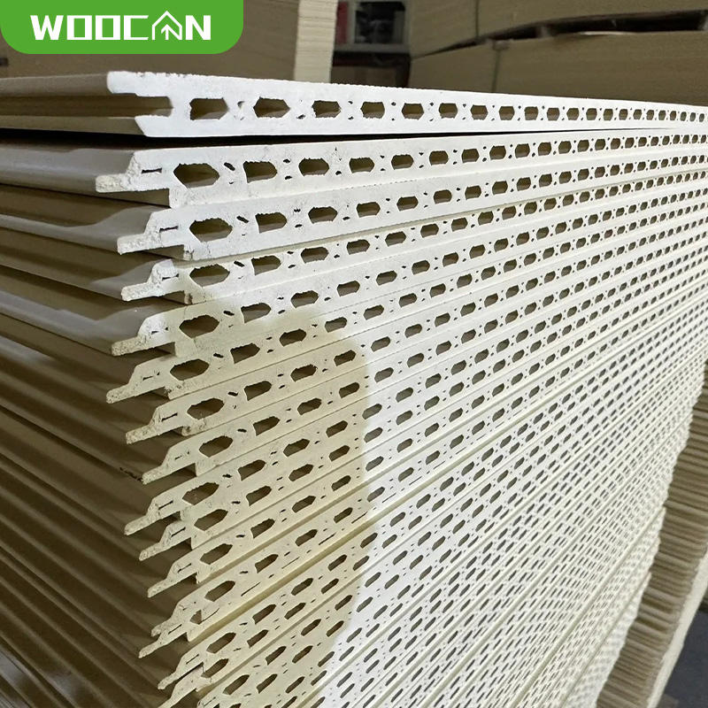 Square Pvc Panel Lightweight Interlock PVC Wall Panel Decorative Plastic Cladding for ...