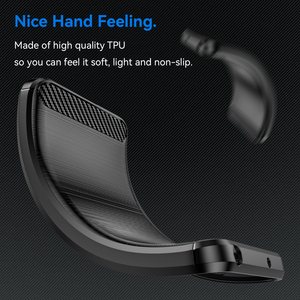 Per <span class=keywords><strong>Xiaomi</strong></span> 12T Pro Case, custodia per telefono con <span class=keywords><strong>Cover</strong></span> posteriore in TPU sottile antiurto con struttura in fibra di carbonio spazzolata per <span class=keywords><strong>Xiaomi</strong></span> Mi 12T Pro - Product Image 4
