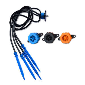 Arco de <span class=keywords><strong>riego</strong></span> de cuatro ramificaciones con tubo y gotero de PC (el estabilizador de flujo azul y negro se vende por separado) - Product Image 6