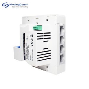<span class=keywords><strong>Point</strong></span> d'accès Wi-Fi mural double bande Mt7621 1800 Mbps 11ax Wifi6 avec 1 port WAN et 4 ports LAN Gigabit - Product Image 4