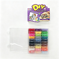 Cuentas de Plástico para Planchar de 5mm, 30 Colores, 6000 Piezas, Paquete de Recarga con Caja de Almacenamiento de 30 Compartimentos, Cuentas Perler, Accesorios para Manualidades DIY