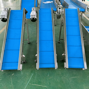 Maxsen Pvc Band Transportband Zijwand Vlucht Hellende Helling China Fabrikant Voedsel Gebruik Met Plastic Pu Materialen Kern Motor - Product Image 1