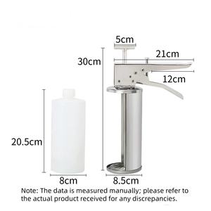 2/3 oz Edelstahl Ketchup-Tomaten-Dressing-Spender Burger-Saucen-Pistole für Fast Food - Product Image 2