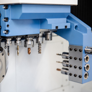 New Design Dual Spindle 5/6 Axes Horizontal Turning Center 220V Single Heavy Duty Metal Fanuc Control System PLC Core CSL205H/20 - Product Image 2