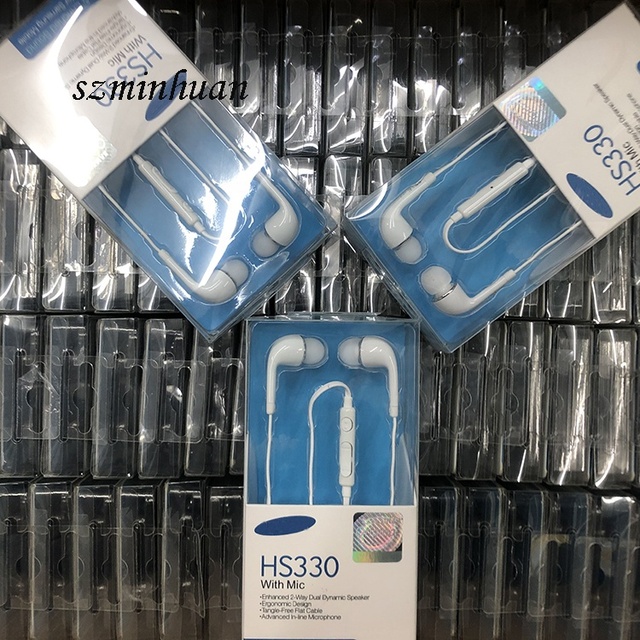 S6 Handsfree 110cm In-ear Wired Handfree Headphones Earbuds Earpieces Earphone With Mic for Samsung