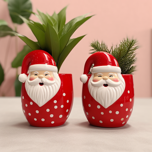 <span class=keywords><strong>Pot</strong></span> de fleurs décoratif <span class=keywords><strong>en</strong></span> céramique de Noël de 4 pouces-Décalcomanie de neige d'intérieur, <span class=keywords><strong>peinture</strong></span> à la main, fini brillant, <span class=keywords><strong>pot</strong></span> de plante <span class=keywords><strong>en</strong></span> <span class=keywords><strong>terre</strong></span> <span class=keywords><strong>cuite</strong></span> <span class=keywords><strong>pour</strong></span> la maison Dec - Product Image 5