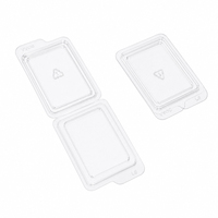 Boîte d'emballage transparente en PET pour patchs anti-acné, plateau blister de protection pour cosmétiques, pour patchs anti-boutons, fournitures esthétiques médicales professionnelles