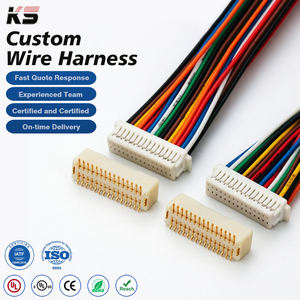 JST SHD 1.0 <b>Cable</b> Assembly Custom Length & Wire Gauge 7P Options for Home Appliances & Machines OEM/ODM Support Free Samples - Product Image 1