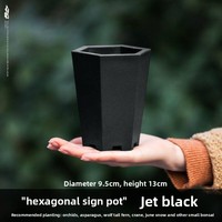Pots de pépinière minimalistes en plastique PP durable de 7*7,2 cm pour plantes succulentes, avec trou de drainage, pour usage domestique et jardin, vente directe d'usine