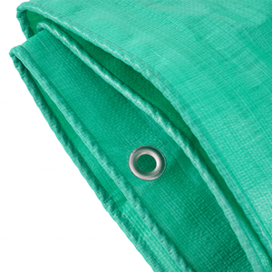 Bâche en polyéthylène rayée bleue unie, teinte en fil, design personnalisé, 140 g/m², poids moyen, imperméable, pour usage extérieur des garçons - Product Image 5