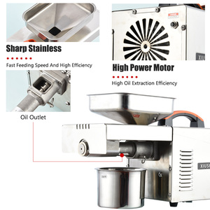 Stainless Steel Small Home Use Automation Olive Coconut Flaxseeds <b>Oil</b> Expeller Nuts Mini <b>Oil</b> Press <b>Machine</b> <b>Oil</b> Press <b>Machine</b> - Product Image 2