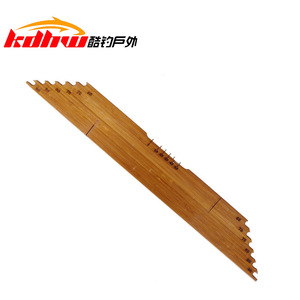 Tabla de bambú carbonizado para enrollar cañas de pescar, 60cm, 70cm, 80cm, 90cm, 100cm, accesorios de pesca para herramientas de pesca - Product Image 5