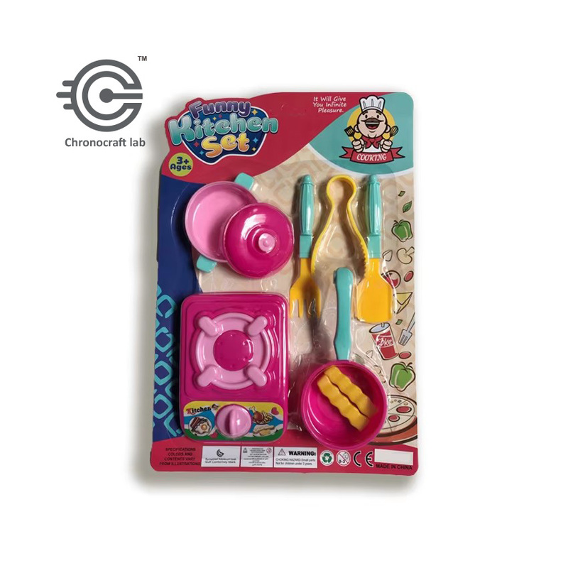 Montessori Kids Kitchen Toy Set Pot