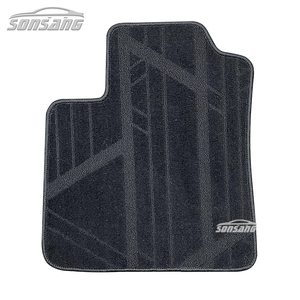 Tapis de sol sur mesure SONSANG pour Toyota Honda Ford Chevrolet, tapis de voiture en velours imperméable toutes saisons - Product Image 1