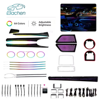 Kit d'éclairage d'ambiance LED pour Toyota AVALON 2019-2023, système d'éclairage intérieur, lampe d'ambiance, amélioration de l'éclairage automobile