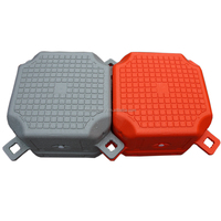 Ponton en plastique de flotteur de bateau