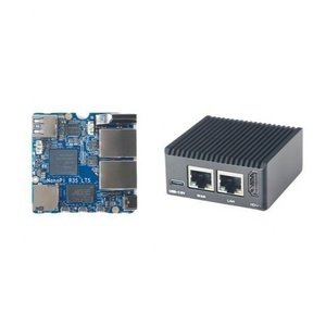 นาโน RK3566 R3S-LTS 1GB/2GB แรม + 0GB/32GB คณะกรรมการพัฒนา eMMC dual Gbps พอร์ตอีเทอร์เน็ตกรณีโลหะ CNC - Product Image 1