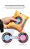 Sac déshumidificateur réutilisable en gel de silice avec réactivation thermique pour l'intérieur des véhicules, les coffres-forts et le rangement en chambre