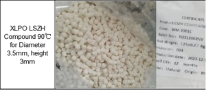 LSZH xlpe masterbatch khói thấp không Halogen xlpo mềm đàn hồi cao chiếu xạ liên kết chéo <span class=keywords><strong>Polyolefin</strong></span> nguyên liệu nhựa - Product Image 3