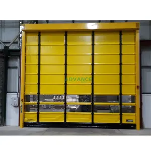 Automatic Open and Close High Speed PVC Door - China High Speed Stacking Doors, Soft Fast Stacking Door