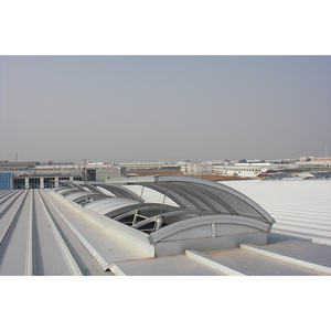 Электрический автоматический люк для крыши из поликарбоната и алюминиевого сплава с защитой от взлома, дымоудалением и вентиляцией - Product Image 2