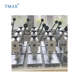 TMAX-punzonadora Manual pequeña, máquina de prensado de monedas, cortador de disco, fabricación de celdas de monedas - Product Image 2