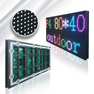 P4 ngoài trời đầy đủ màu <span class=keywords><strong>s</strong></span>ắc dẫn hiển thị mô-đun 320x160 mét bảng điều khiển lớn đơn vị Hội Đồng Quản trị cho quảng cáo ngoài trời - Product Image 5