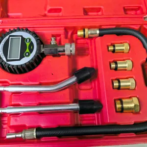 Kit de jauge de testeur de Compression de cylindre HUBEN pour outil automatique de moteur à essence automobile