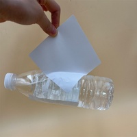 Étiquette en vinyle personnalisée pour bouteille de boisson, pelliculage brillant pour étiquette de bouteille de vinaigrette ou d'épices en rouleau