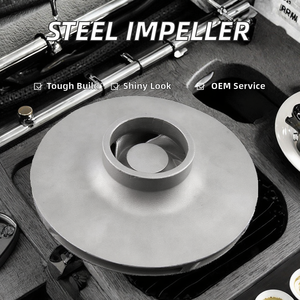 Kunden spezifische Edelstahl-Laufrad-Kreiselpumpe teile <span class=keywords><strong>Aluminium</strong></span> material für geschlossene Wasserpumpe - Product Image 2