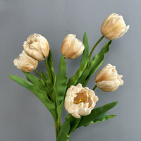 Nouvel Arrivage en Gros : Tulipes Artificielles Haut de Gamme Réalistes, Fabriquées à la Main en Europe, pour Décoration de Table et Mariages