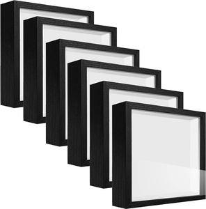 Groothandel Op Maat Gemaakte Houten <span class=keywords><strong>Frame</strong></span> Vitrine Met Letterstickers Fotolijsten Van Verschillende Maten Voor Schaduwbox Displays