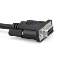 DB9 serie RS232 Puerto hembra a macho OBD2 OBDII 16 Pin OBD Cable adaptador de Cable de extensión conector de Cable DB9 a Cable OBD