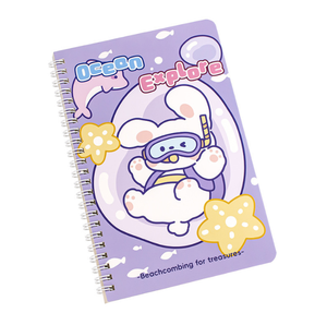 <span class=keywords><strong>Cuaderno</strong></span> Horizontal A5 con Espiral, Diseño de Dibujos Animados, <span class=keywords><strong>para</strong></span> Primaria, con Tapa Gruesa y Superficie Suave - Product Image 6