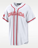 Maillot de baseball personnalisé Équipe nationale de baseball du Canada 2026 World Baseball Classic Homme Toronto
