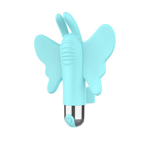 Vibrador de dedo vibratorio AV, recargable, de silicona, juguete de estimulación para adultos para mujeres, masajeador de punto G y clítoris. - Product Image 2