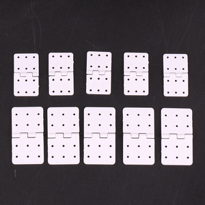 1 pièce Charnière plate en plastique pour modèles RC, avions télécommandés, avions à voilure fixe KT, connexion d'<span class=keywords><strong>aileron</strong></span>, DIY - Product Image 5