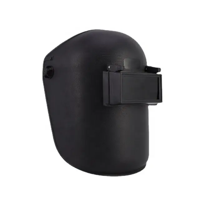 DAIERTA 저렴한 Pp 플라스틱 내구성 산업 안전 플립 업 렌즈 용접 안면 보호대 마스크 용접기 후드 헬멧